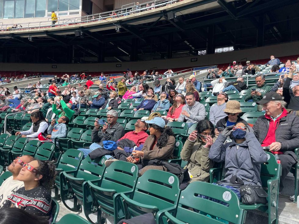 Total Solar Eclipse at Sahlen Field