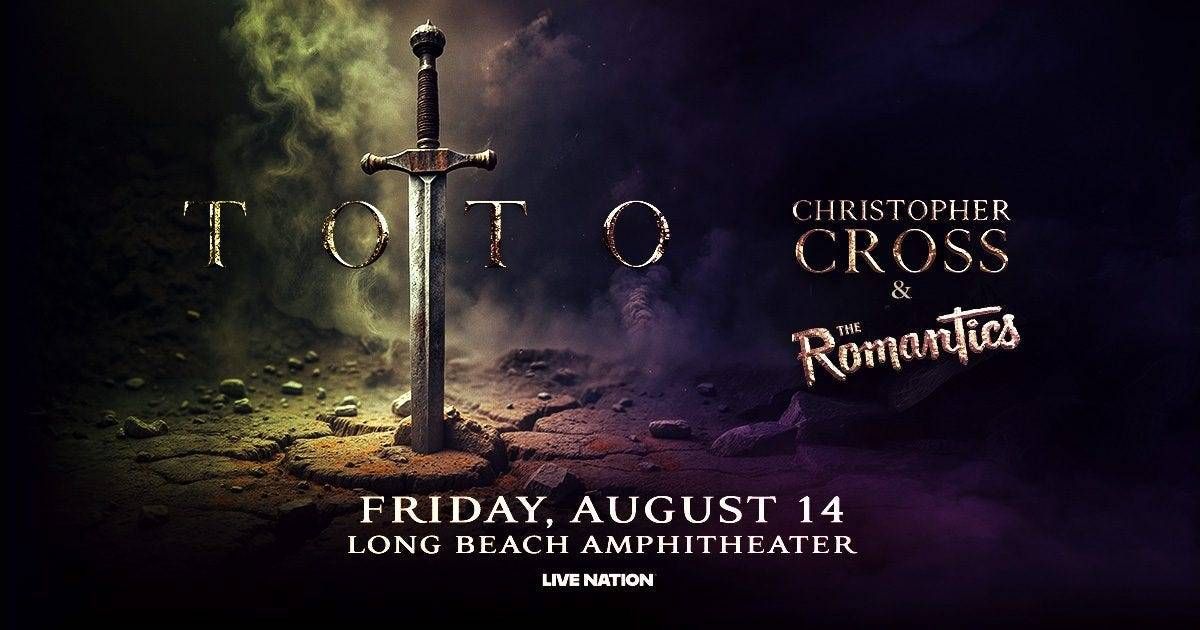 TOTO + Christopher Cross + The Romantics 8/14/26
