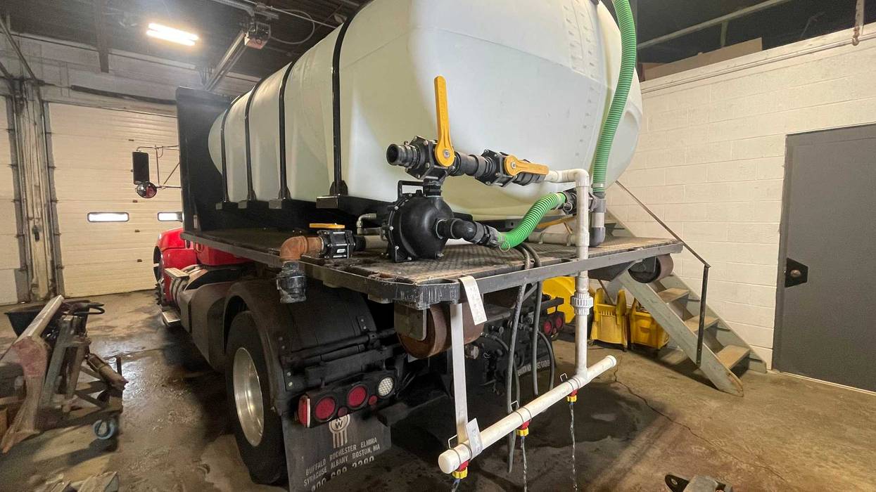 Town of Aurora brine truck