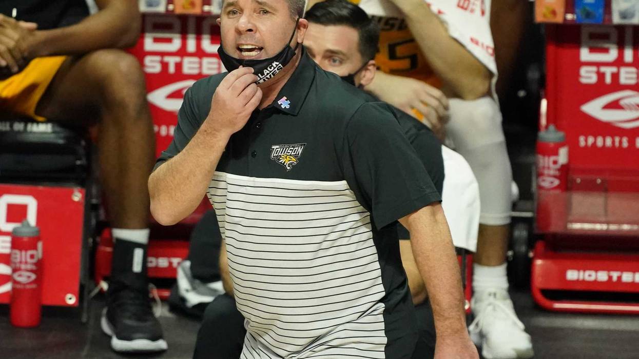 Towson Tigers Head Men's Basketball Coach Art Briles