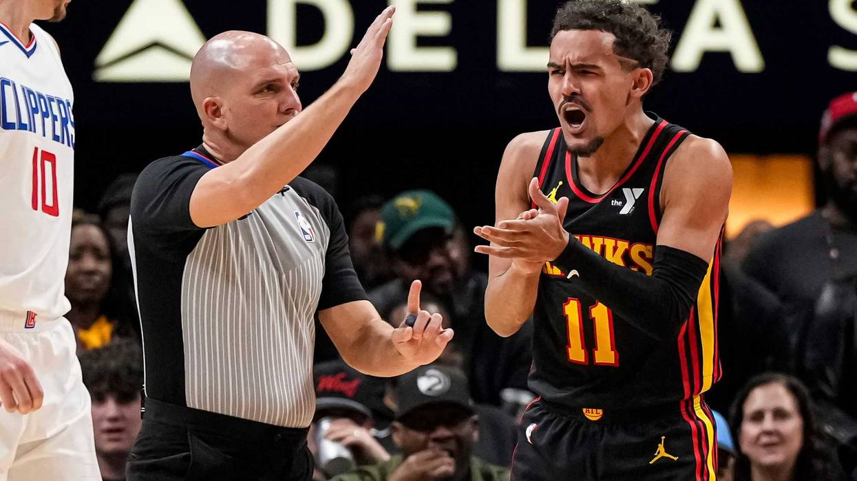 Trae Young of the Atlanta Hawks