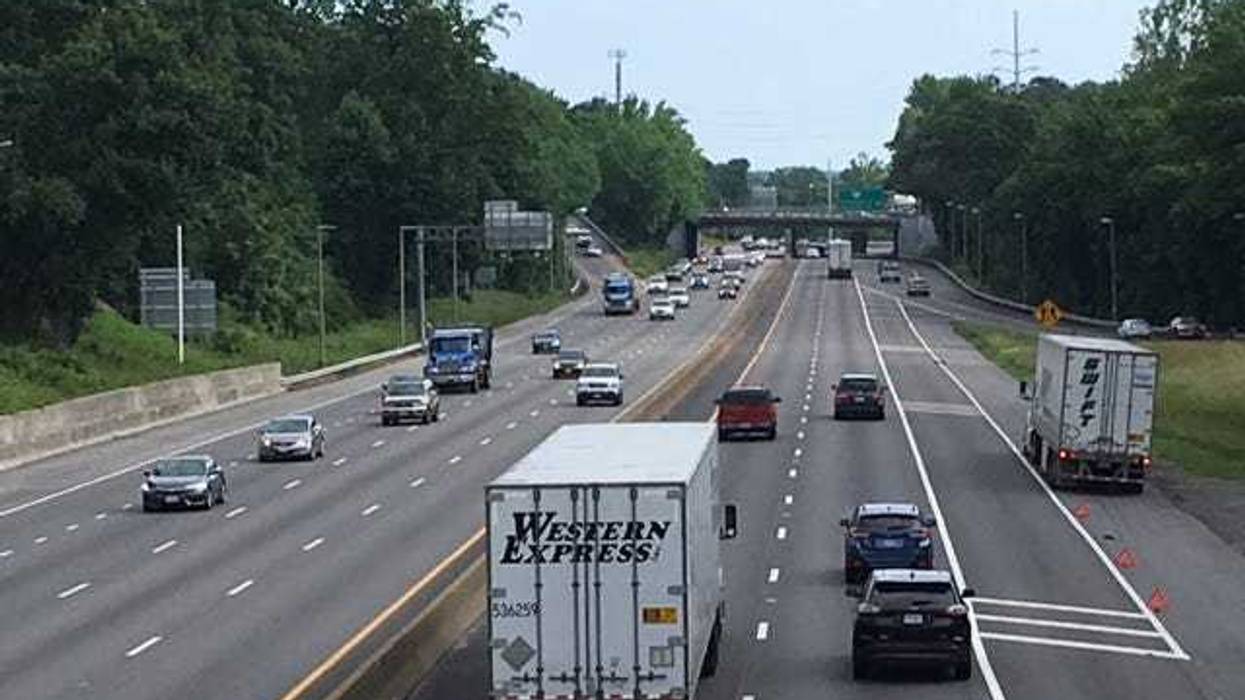 Traffic on I-95.