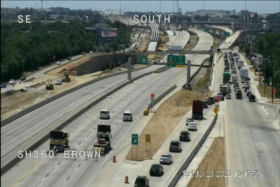 Traffic photo July 23, 2022 Brown Boulevard.