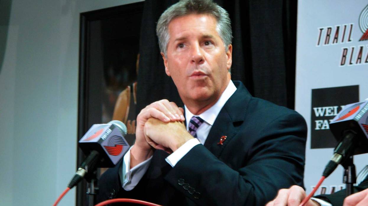 Trail Blazers-Olshey Basketball