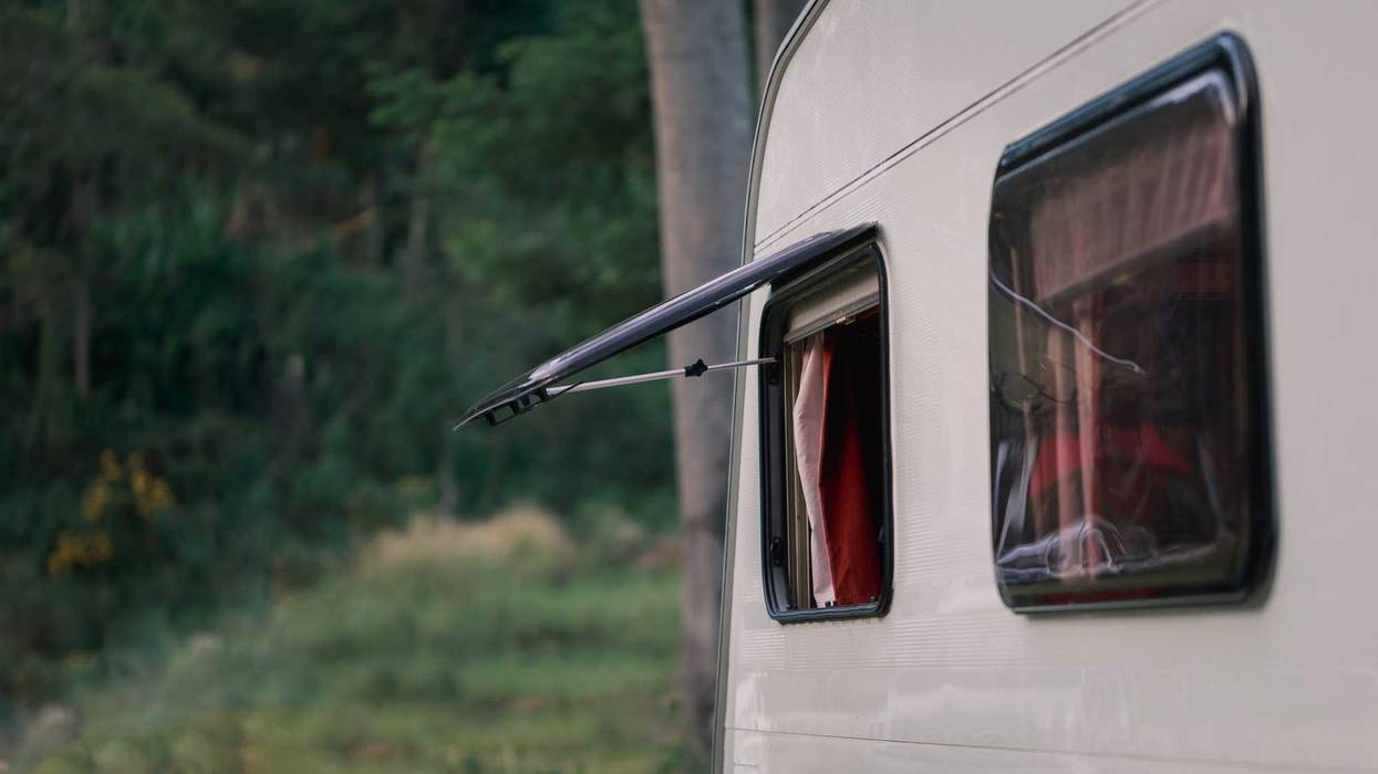 Trailer stock photo.