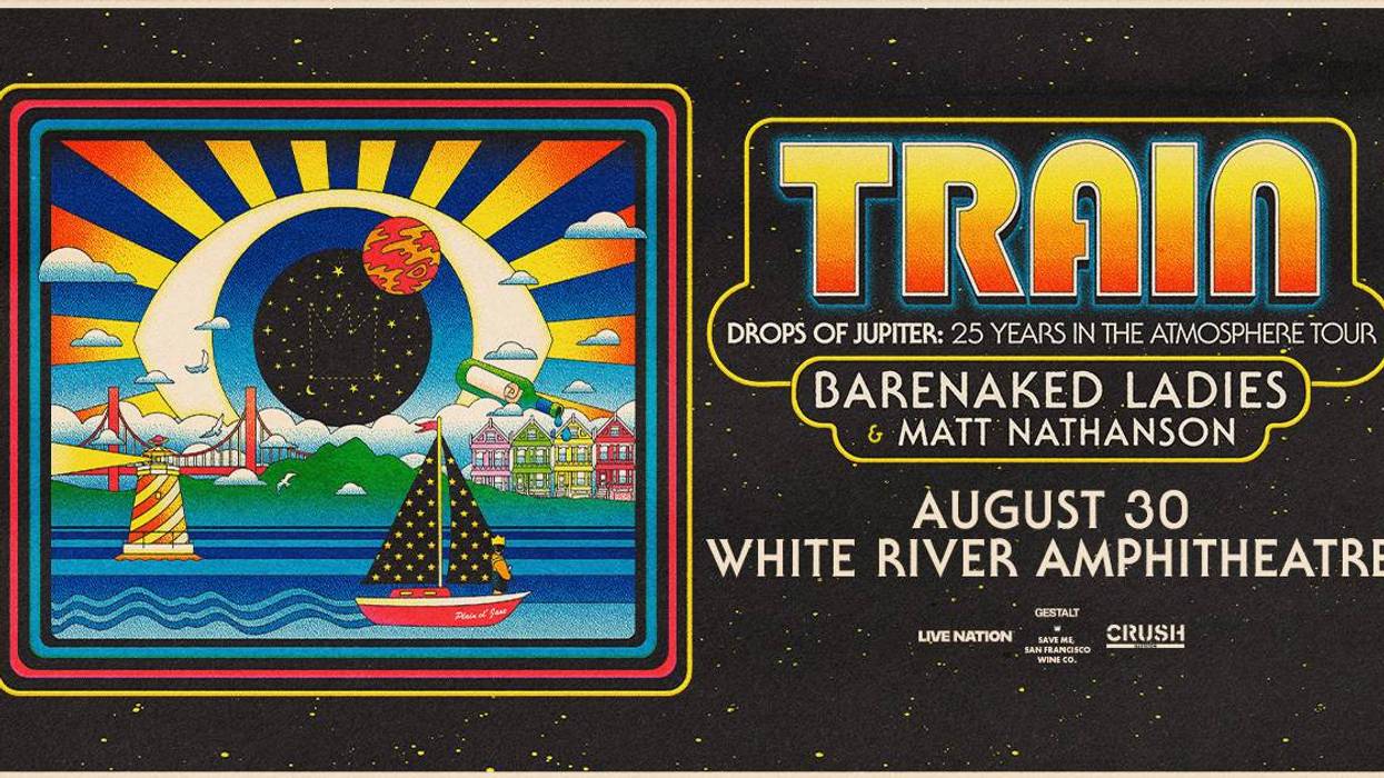 Train at White River Amphitheatre