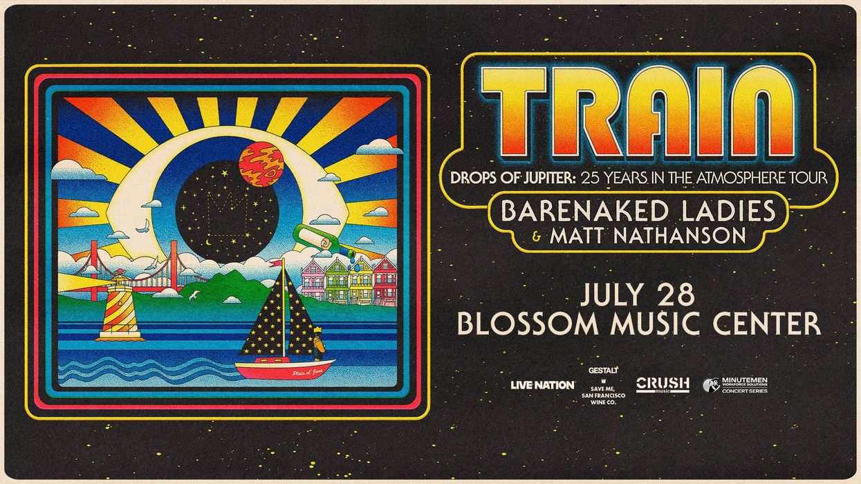 You Could See Train at Blossom Music Center!