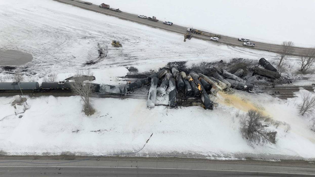 Train Derailment Minnesota