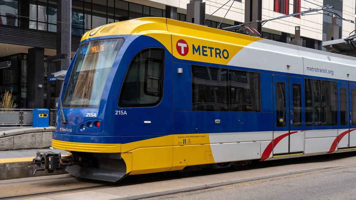 Train, Metro Transit, Blue Line, Minneapolis