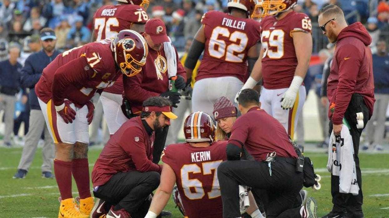 Trainers for the Washington Redskins won the Ed Block Training Staff of the Year Award.