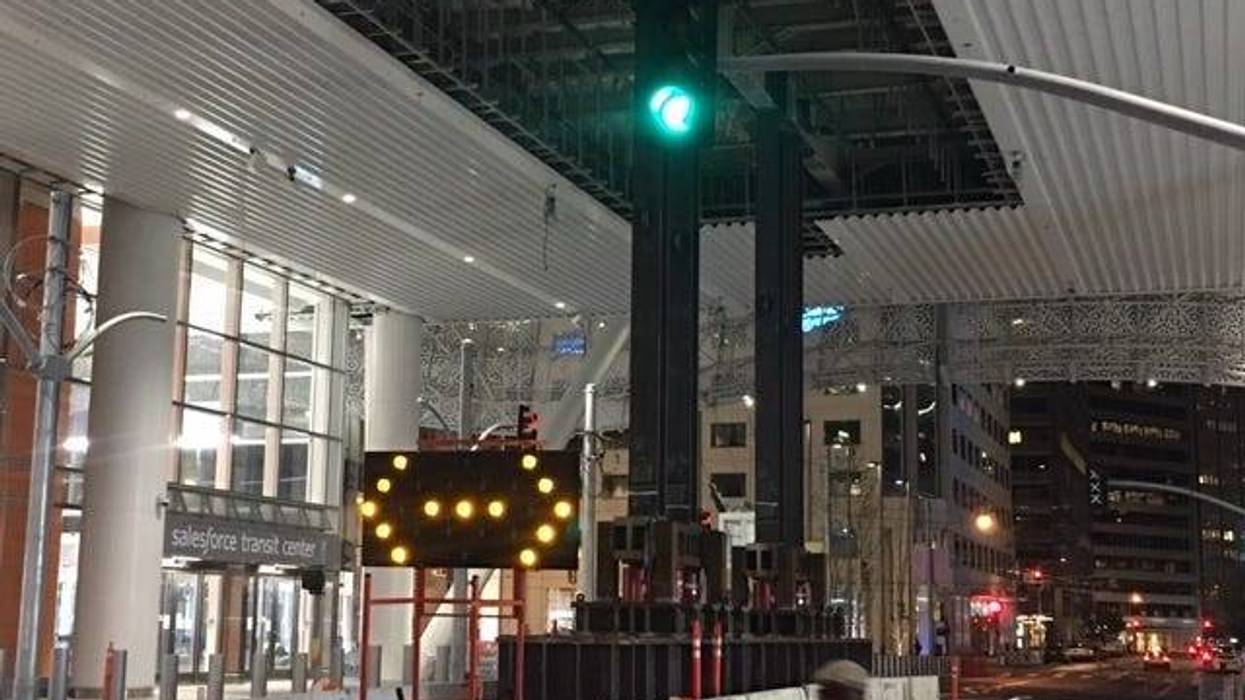 Transbay Transit Center Support Columns