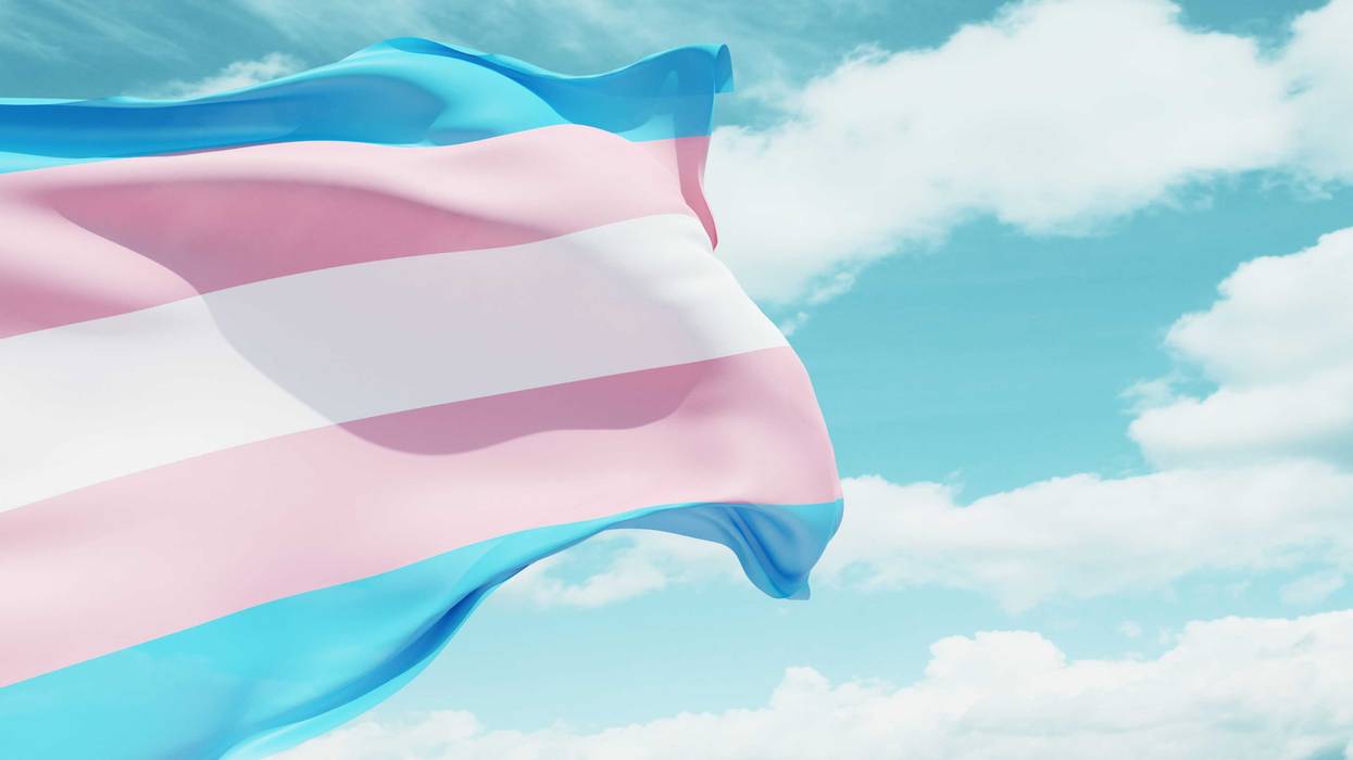 Transgender pride flag