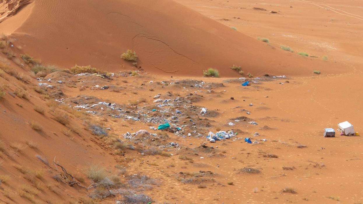 trash desert