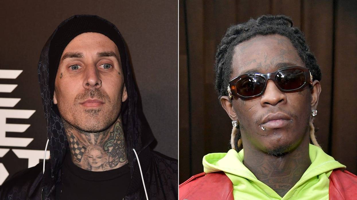Travis Barker and Young Thug