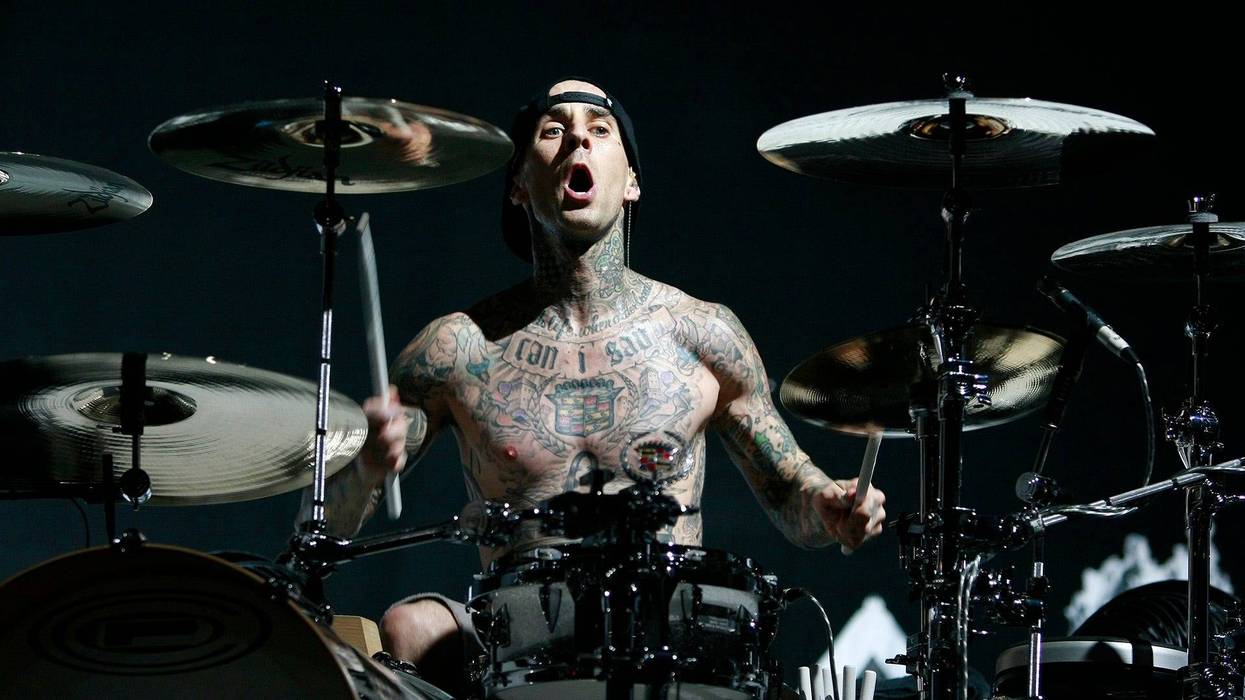 Travis Barker of Blink 182