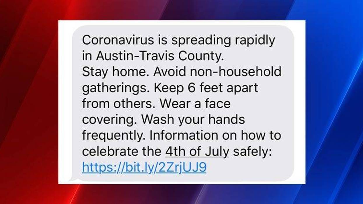 Travis County Coronavirus Alert