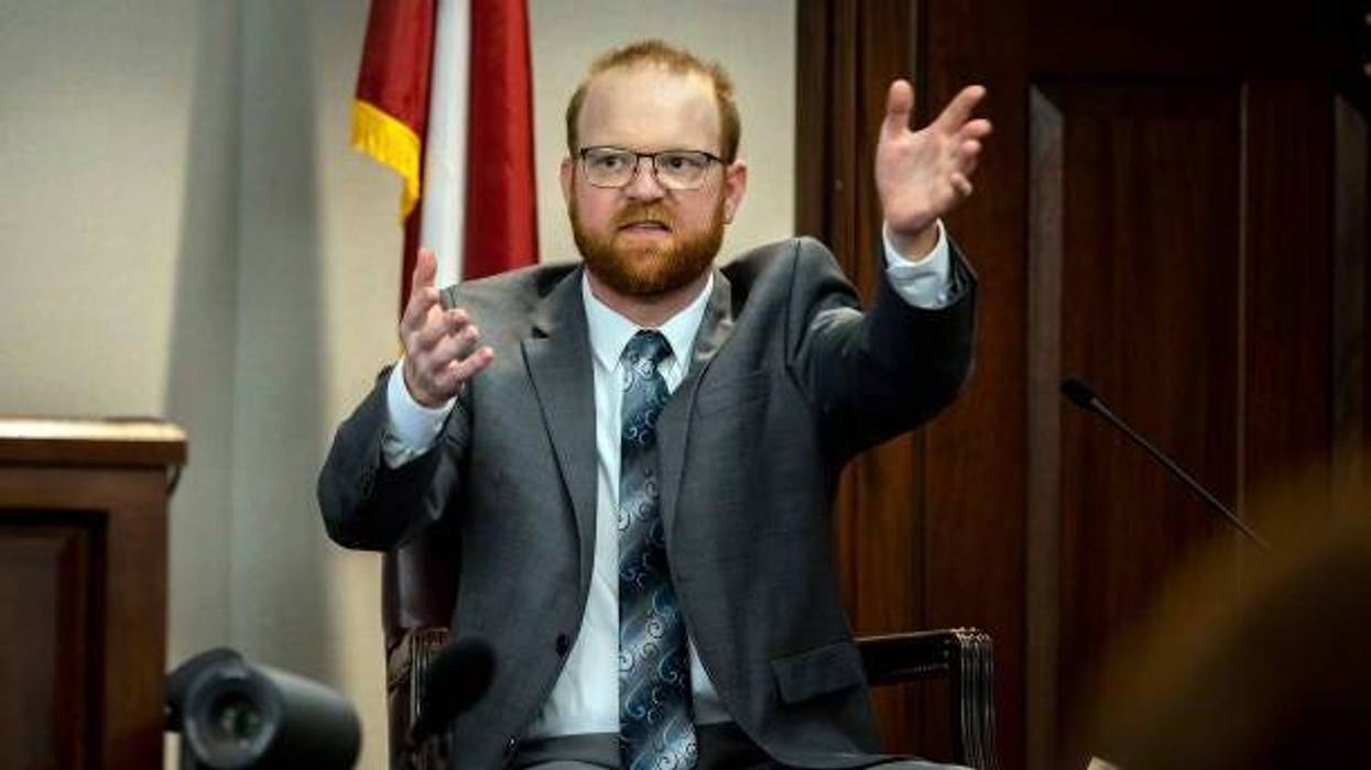 Travis McMichael testified Wednesday that he was in a fight for his life when he encountered Ahmaud Arbery in February 2020.