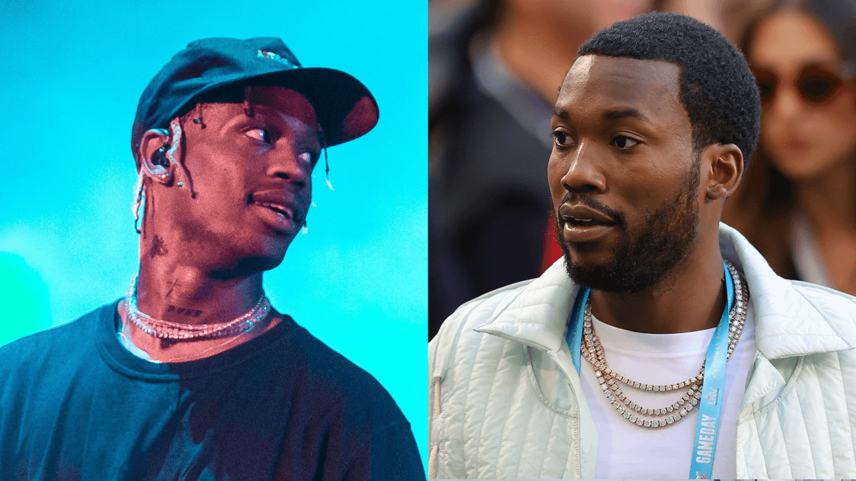 Travis Scott and Meek Mill