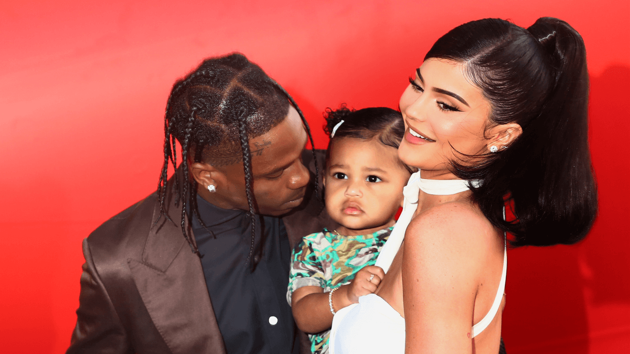 Travis Scott, Stormi Webster, Kylie Jenner
