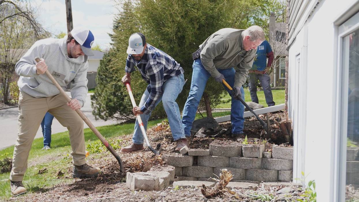 Tread missing on a staircase, railings that are rickety, or a front porch that is rotted out? Making these household repairs in homes for low-income residents who are older or disabled is what Rebuilding Together Minnesota is all about.