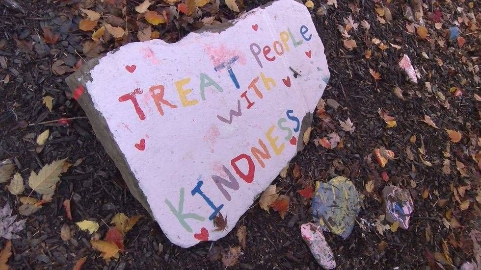 Treat people with kindness