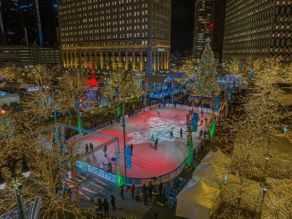 Tree Lighting at Campus Martius