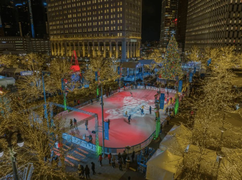 Tree Lighting at Campus Martius