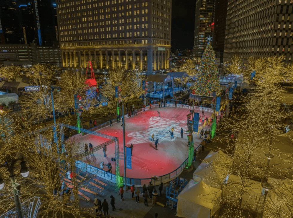 Tree Lighting at Campus Martius