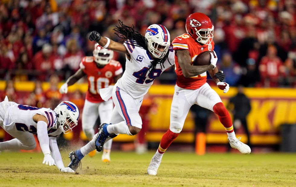 Tremaine Edmunds and Byron Pringle