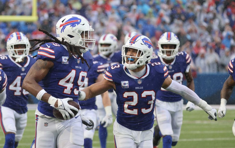 Tremaine Edmunds and Micah Hyde