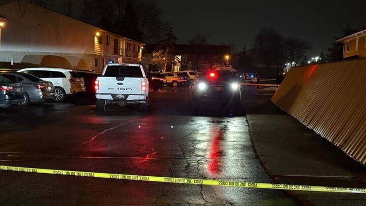 Trenton and Michigan State Police investigate officer involved shooting.