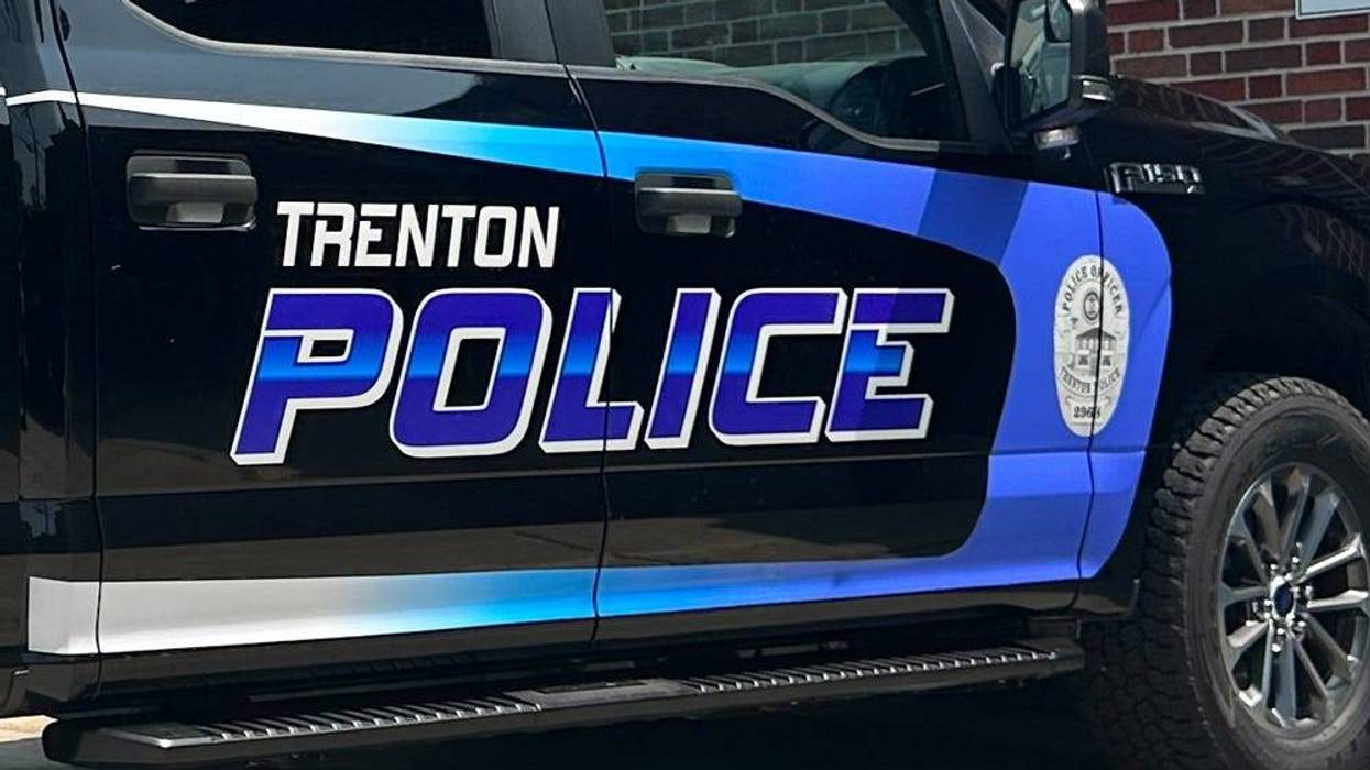 Trenton police truck