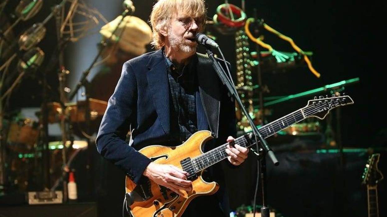 Trey Anastasio performs after the world premiere of "Between Me and My Mind" during the 2019 Tribeca Film Festival