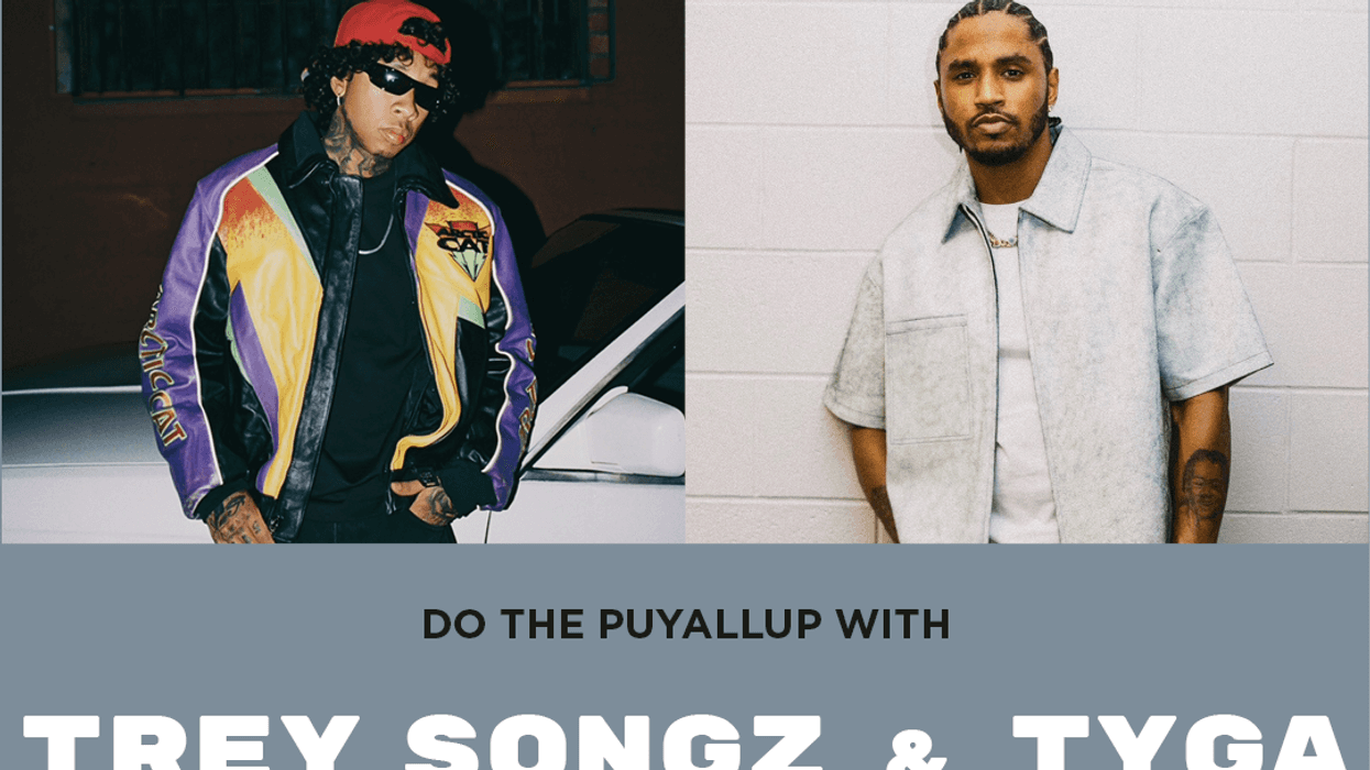 Trey Songz and Tyga at Washington State Fair