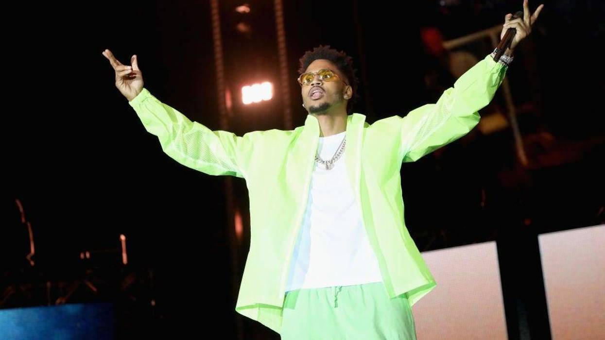 Trey Songz performs onstage at SOMETHING IN THE WATER - Day 3 on April 28, 2019 in Virginia Beach City.