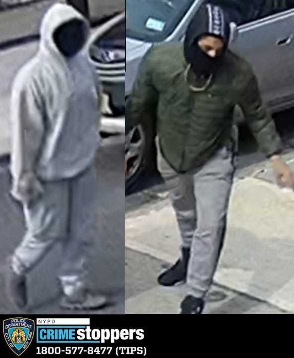 Trio of suspects wanted in pair of moped robberies in Brooklyn