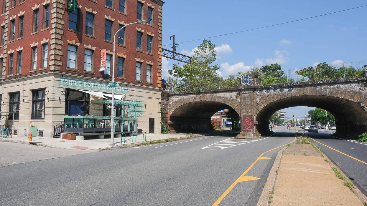 Triple Bottom Brewing, in Philadelphia’s West Poplar neighborhood, is a 10-barrel craft brewery that opened in 2019.