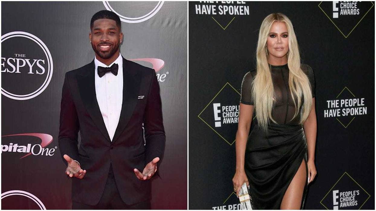 Tristan Thompson and Khloé Kardashian