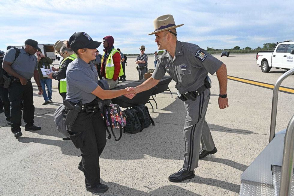 Troopers Going to Puerto Rico