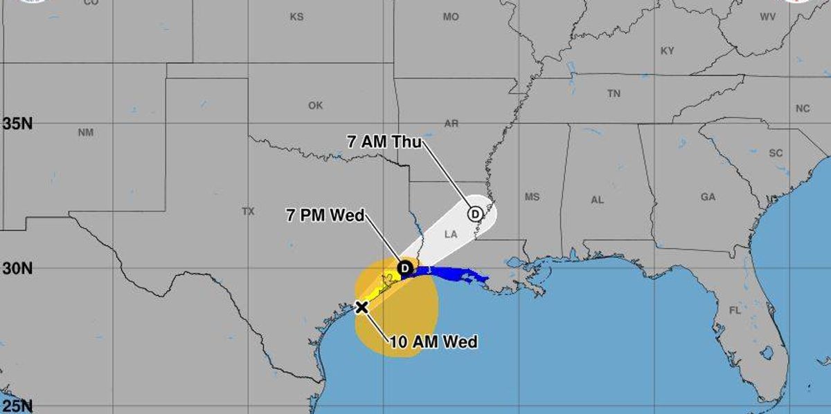 Tropical Storm Arthur forms off Texas coast; Louisiana braces for heavy rain