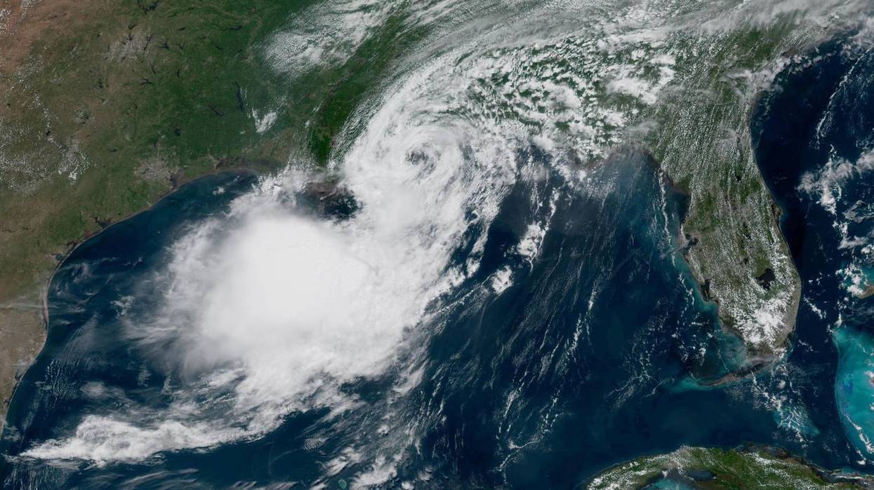 Tropical Storm Bertha captured by NOAA satellites