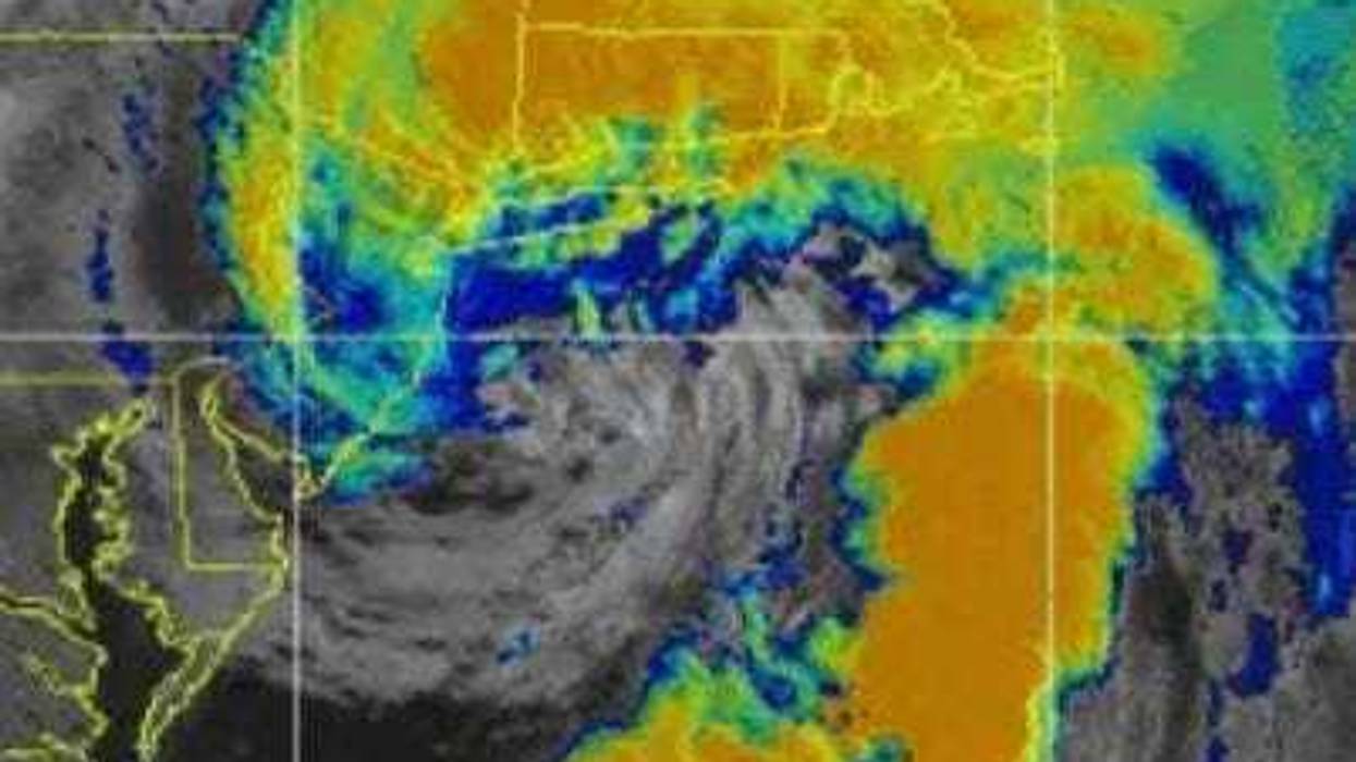 Tropical Storm Elsa over Connecticut Friday morning, 7/9/21