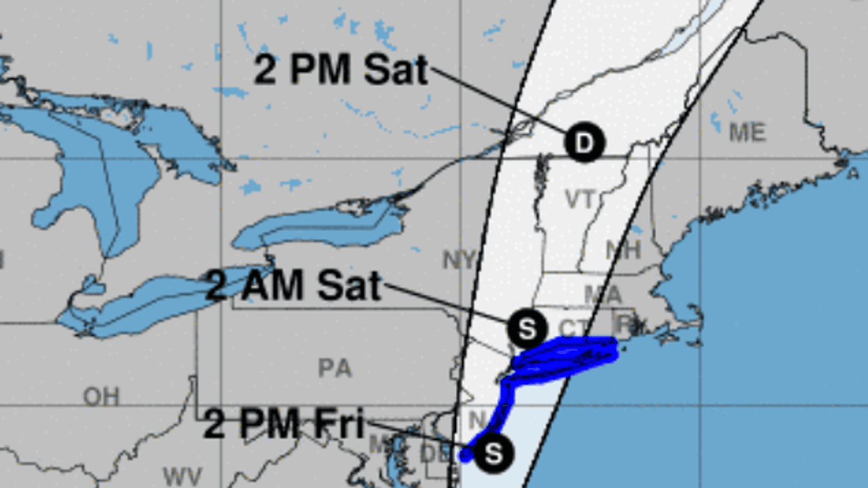 Tropical Storm Warning in effect for Coastal CT