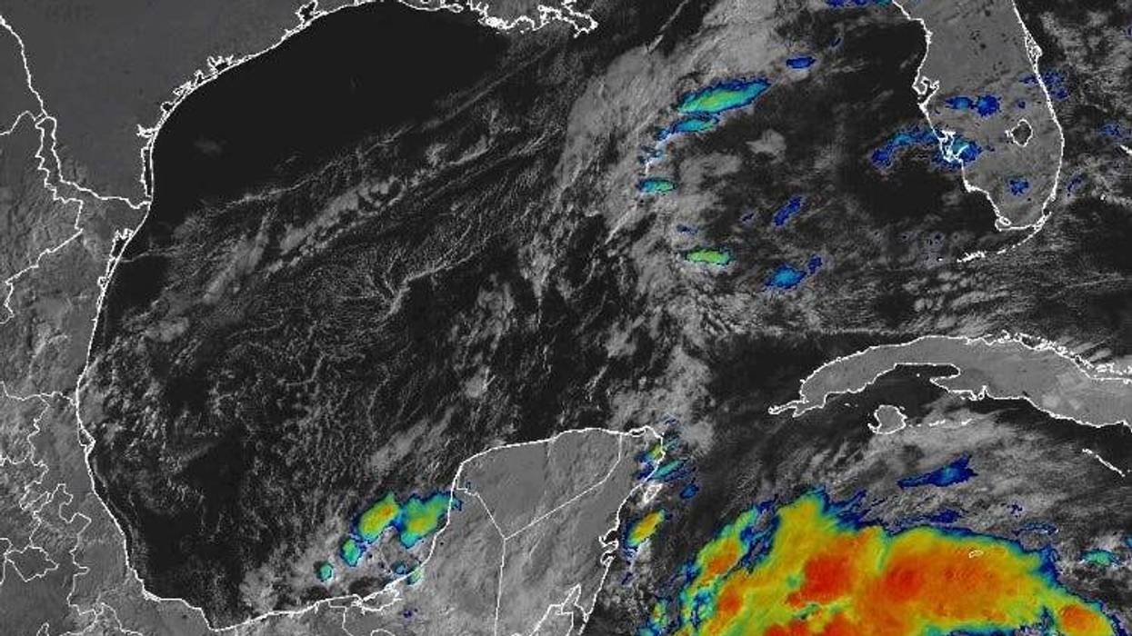 Tropical system developing into Sara