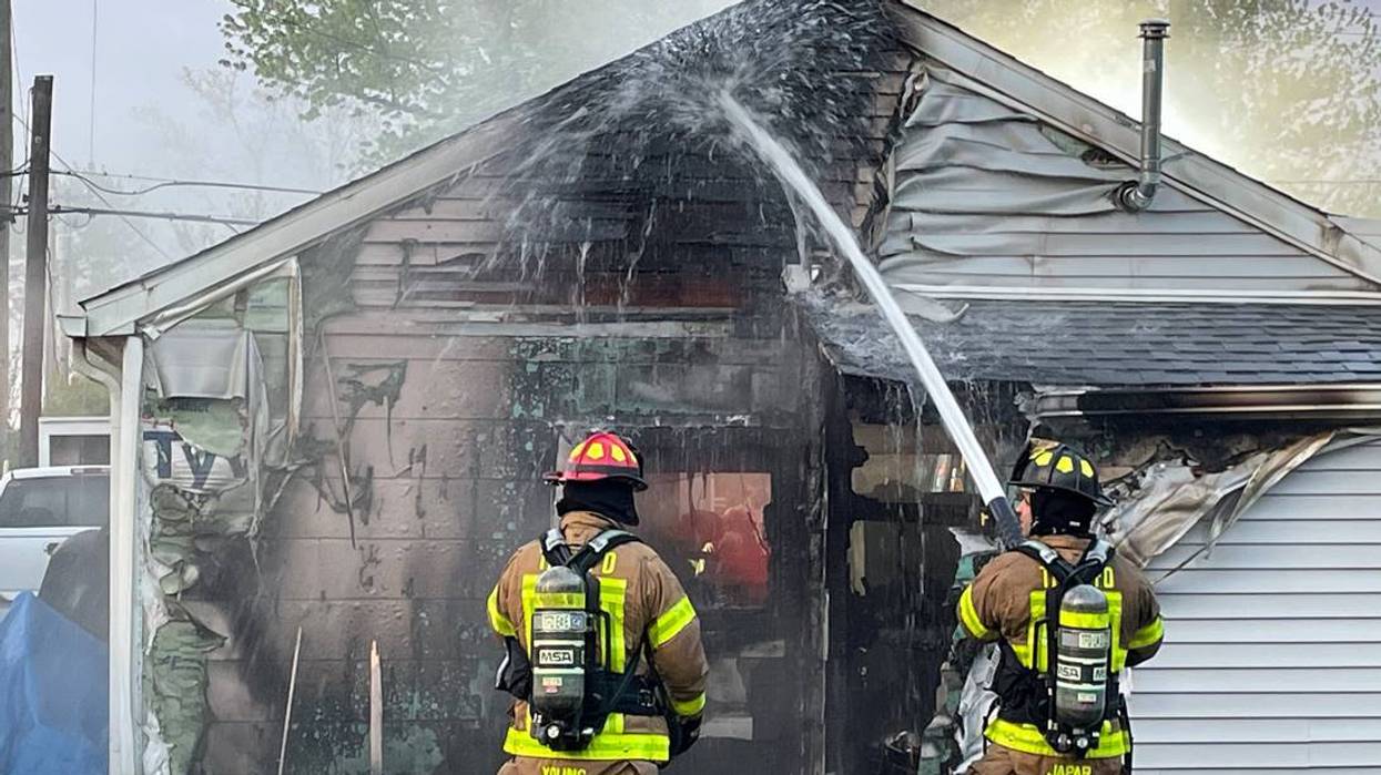 Troy house fire