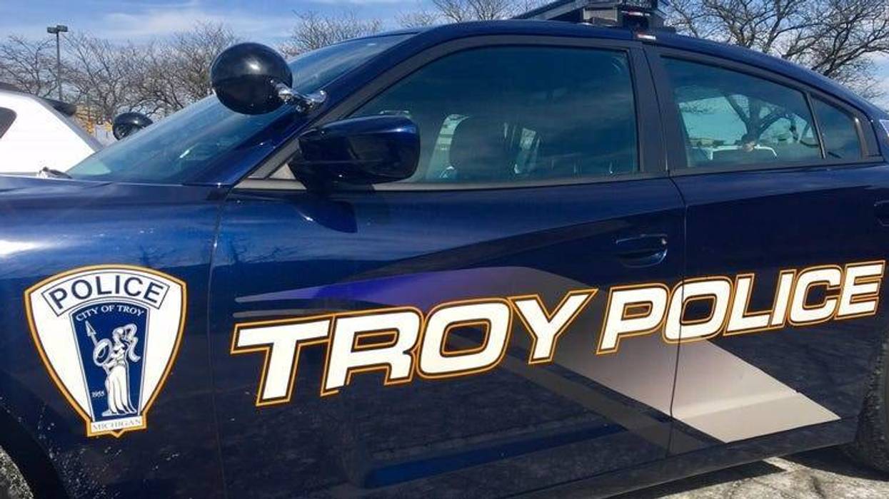 Troy police car