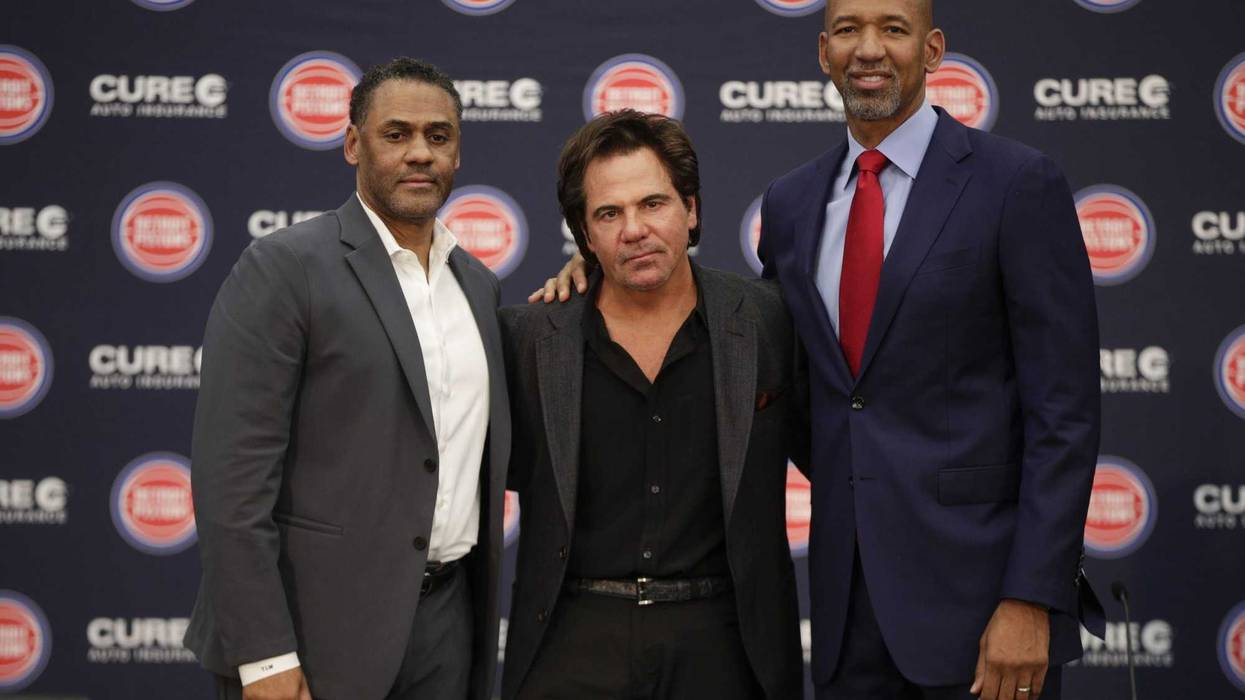 Troy Weaver, Tom Gores, Monty Williams