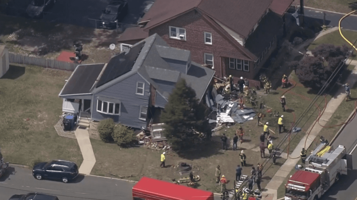 Truck crashes into New Jersey home