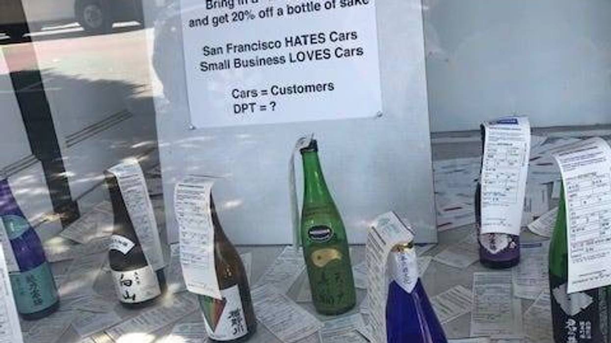 True Sake In SF Offers 20 Percent Off If You Get A Parking Ticket