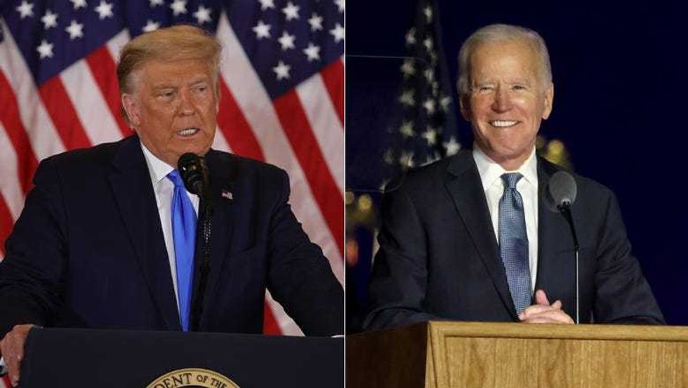 Trump and Biden
